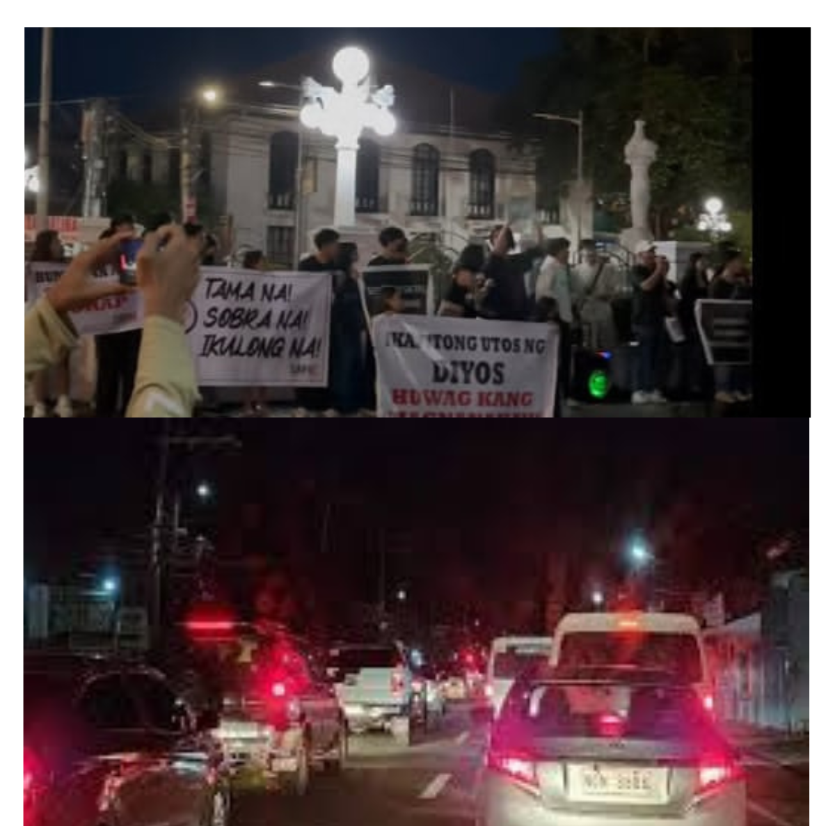 Mga kabataan, nagdaos ng Anti-Corruption Rally sa San Pablo;matinding trapiko dinaing ng mga motorista